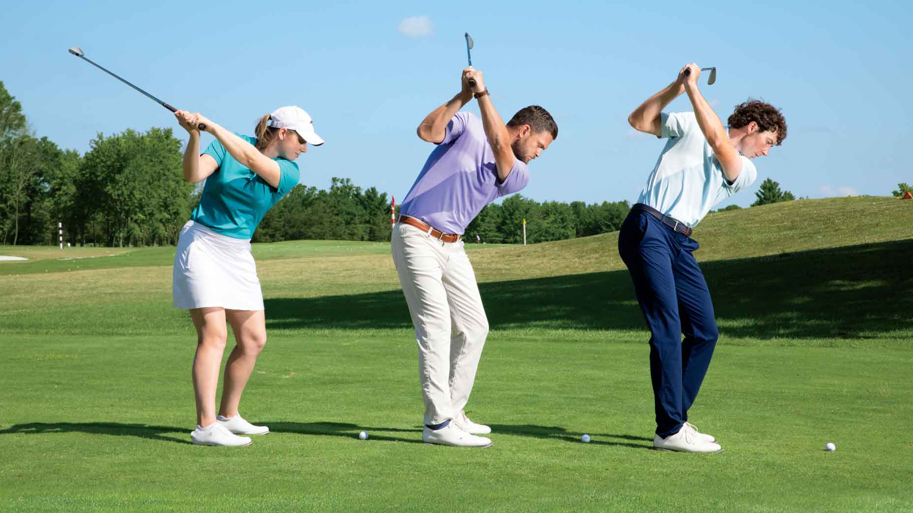 Find out which of these 3 backswings is the best for your game