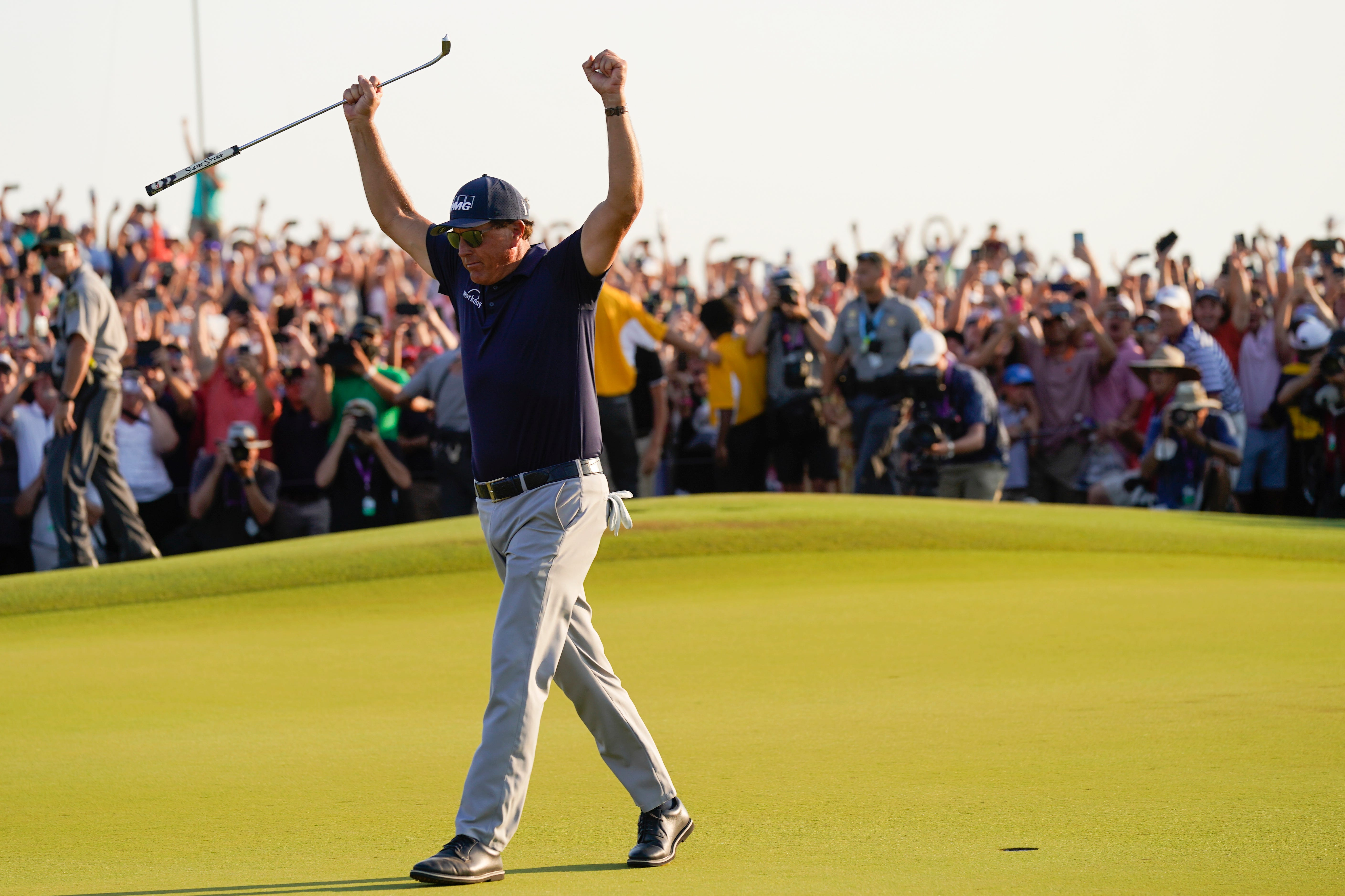 Phil Mickelson becomes oldest to win major, wins PGA Championship